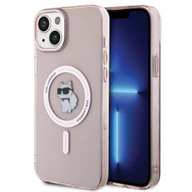 Karl Lagerfeld KLHMP15MHFCCNOP iPhone 15Plus / 14 Plus 6.7" różowy/pink hardcase IML Choupette MagSafe