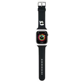 Karl Lagerfeld Karl Head NFT Watch Strap for Apple Watch 42/44/45/46/49 Black