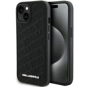 Karl Lagerfeld KLHCP15MPQKPMK iPhone 15 Plus / 14 Plus 6.7" czarny/black hardcase Quilted K Pattern