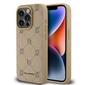 Karl Lagerfeld KLHMP15LPGKHPHE iPhone 15 Pro 6.1" beżowy/beige Magsafe Karl Head