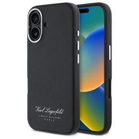 Karl Lagerfeld KLHCP16SPGWCMKHK iPhone16 6.1 hardcase czarny/black hotel RSG