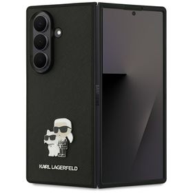 Etui Karl Lagerfeld Saffiano Karl&Choupette Pin do Samsung Galaxy Z Fold7 czarny