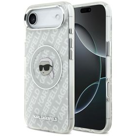Etui Karl Lagerfeld IML Karl Head Logo   MagSafe do iPhone Air szary