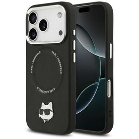 Etui Karl Lagerfeld Choupette Pin        MagSafe do iPhone 17 Pro czarny