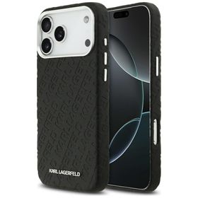 Etui Karl Lagerfeld FW Stamped Karl      MagSafe do iPhone 17 Pro Max czarny
