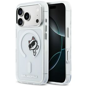 Etui Karl Lagerfeld IML Peekaboo MagSafe do iPhone 17 Pro transparent