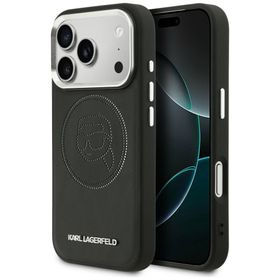 Etui Karl Lagerfeld K Head Point Logo    MagSafe do iPhone 17 Pro czarny