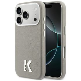 Etui Karl Lagerfeld Karl Head Logo       MagSafe do iPhone 17 Pro Max szary