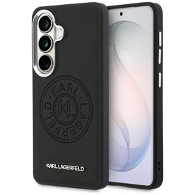 Etui Karl Lagerfeld Perforated KL MagSafe do Samsung Galaxy S26 czarny