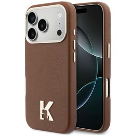 Etui Karl Lagerfeld Karl Head Logo       MagSafe do iPhone 17 Pro brązowy