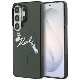 Etui Karl Lagerfeld IML KC Script MagSafe do Samsung Galaxy S26 Ultra czarny