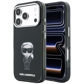 Etui Karl Lagerfeld IML Ikonik Sketch Print MagSafe do iPhone 18 Pro Max / 17 Pro Max czarny