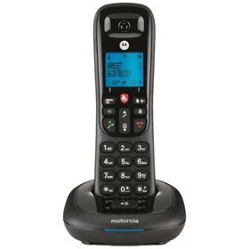 Telefon stacjonarny bezprzewodowy Motorola CD4001 czarny