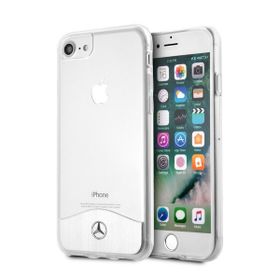Mercedes MEHCI8TRBRSI Phone 6/7/8hard case transparent silver