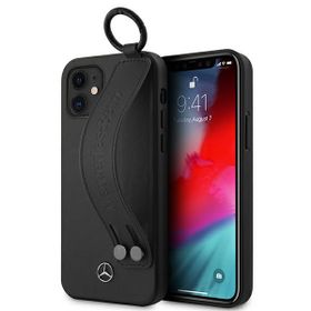 Mercedes MEHCP12SLSSBK iPhone 12 mini5,4" czarny/black hardcase Strap Line