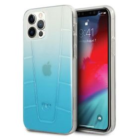 Mercedes MEHCP12MCLGBL iPhone 12/12 Pro6,1" niebieski/blue hardcase Transparent Line