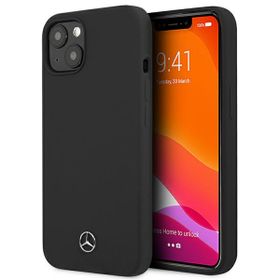Mercedes MEHCP13MSILBK iPhone 13 / 14/ 15 6.1" czarny/black hardcase Silicone Line