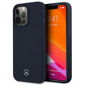 Mercedes MEHCP13XSILNA iPhone 13 Pro Max6,7" granatowy/navy hardcase Silicone Line
