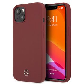 Mercedes MEHCP13SSILRE iPhone 13 mini5,4" czerwony/red hardcase Silicone Line