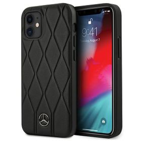 Mercedes MEHCP12SMULBK iPhone12 mini 5,4" czarny/black hardcase Wave Line