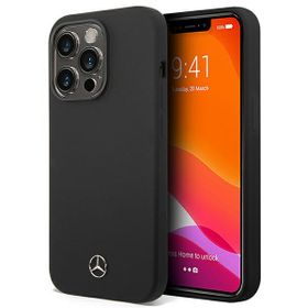 Mercedes MEHCP14LSILBK iPhone 14 Pro 6,1" czarny/black hardcase Silicone Line