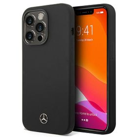 Mercedes MEHMP14LSILBK iPhone 14 Pro6,1" czarny/black hardcase Silicone Line Magsafe
