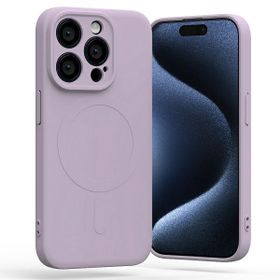 Mercury MagSafe Semi-Silicone iPhone 15Pro 6,1" liliowy fiolet /lilac purple