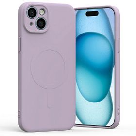 Mercury MagSafe Semi-Silicone iPhone 15Plus 6,7" liliowy fiolet /lilac purple