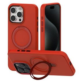 Mercury MagSafe Stand Silicone iPhone 15Pro Max 6,7" czerwony /red