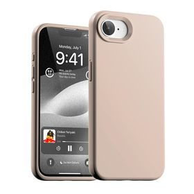 Etui Mercury Silicone do iPhone 16e /    17e różowo-piaskowy