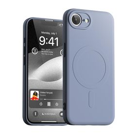 Etui Mercury Semi-Silicone MagSafe do    iPhone 16e / 17e liliowy fiolet