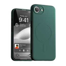 Etui Mercury Semi-Silicone MagSafe do    iPhone 16e / 17e zielony