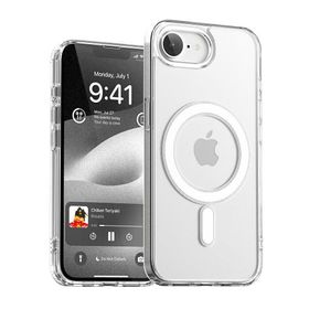 Etui Mercury Jelhard MagSafe do iPhone   16e / 17e przezroczysty