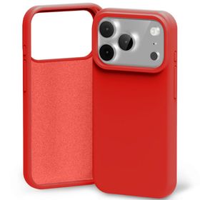 Etui Mercury Silicone do iPhone 17 Pro   czerwony