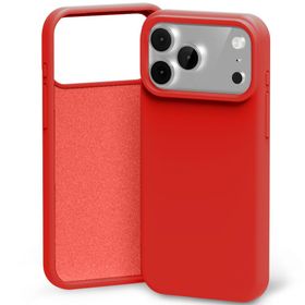 Etui Mercury Silicone do iPhone 17 Pro   Max czerwony