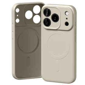 Etui Mercury Semi-Silicone MagSafe do    iPhone 17 Pro kamienny