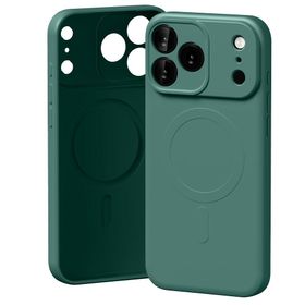 Etui Mercury Semi-Silicone MagSafe do    iPhone 17 Pro Max zielony