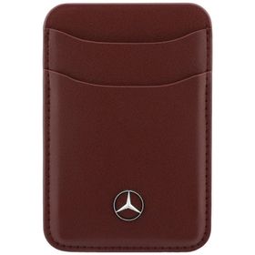 Portfel magnetyczny Mercedes Leather czerwony