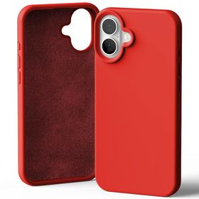 Mercury Silicone iPhone 16 Plus6,7" czerwony/red