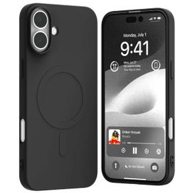 Mercury MagSafe Semi-Silicone iPhone 16Plus 6,7" czarny/black
