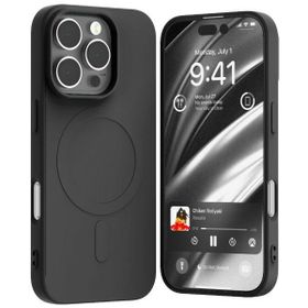 Mercury MagSafe Semi-Silicone iPhone 16Pro 6,3" czarny/black