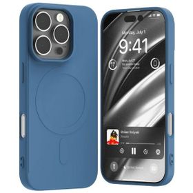 Mercury MagSafe Semi-Silicone iPhone 16Pro 6,3" niebieski /blue