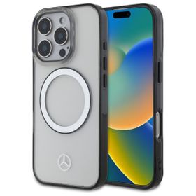 Mercedes MEHMP16X23HUOKC iPhone 16 Pro   Max 6.9" transparent hardcase Printed logo MagSafe