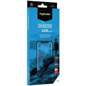 MS Diamond Glass Edge 3D iPhone 7/8/SE2021/SE 2022 czarny/black szkło hartowane