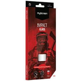 MS ImpactGLASS iPhone 13 mini 5.4"czarny/black Antyuderzeniowe szkło hybrydowe 8H
