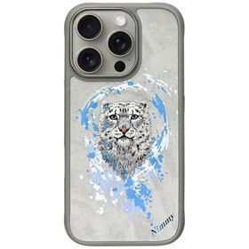 Etui Nimmy Pantera MagSafe do iPhone 16  Pro jasnoszary