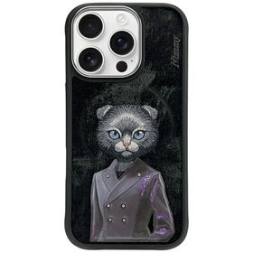 Etui Nimmy Magnetic fashion cute pet     MagSafe do iPhone 16 Pro czarny