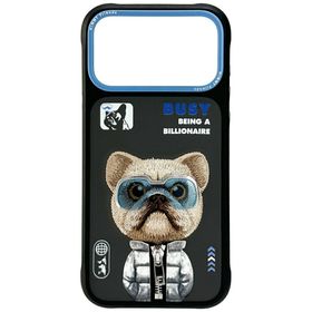 Etui Nimmy Cool&Cute 2.0 Dog do iPhone   17 Pro czarny