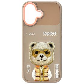 Etui Nimmy Cool&Cute 2.0 Bear do iPhone  17 beżowy