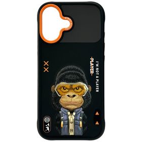 Etui Nimmy Cool&Cute 2.0 Gorilla do      iPhone 17 czarny